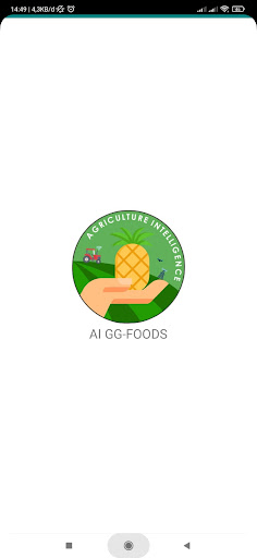 Android application AI GG Foods screenshort