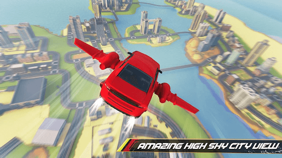 Flying Car Simulator Game Screenshot