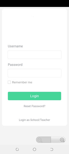 Android application Demo School screenshort
