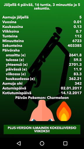 Tänään Jäljellä - TJ-laskuri Screen 3