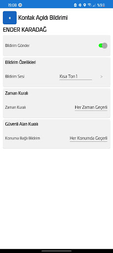 Android application LEDFilo screenshort