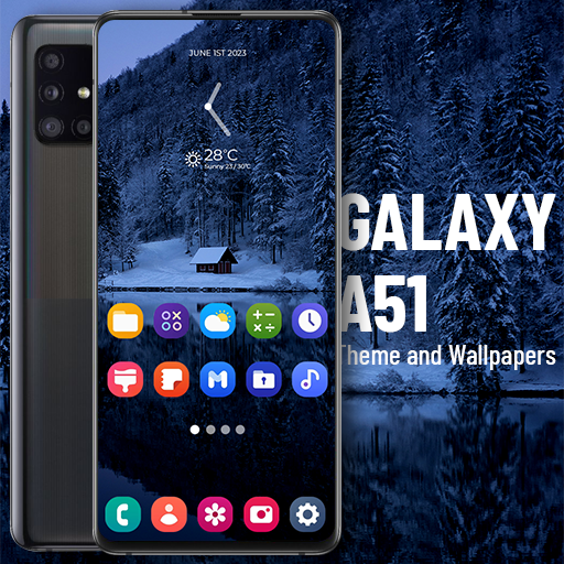 Theme for Samsung Galaxy A51 logo