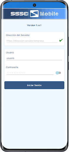 Android application Sissei Mobile screenshort