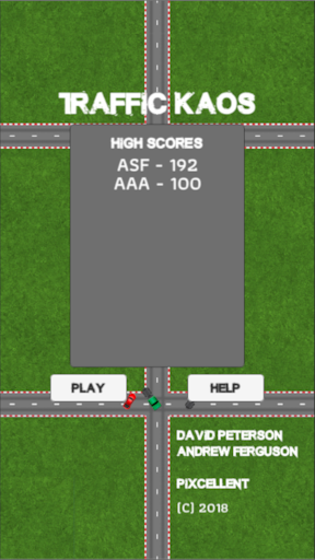 Android application Traffic Kaos screenshort