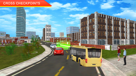 Trò chơi lái xe buýt thành phố