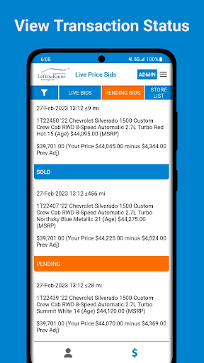 LetYouKnow Seller: Get Buyers Screen 3