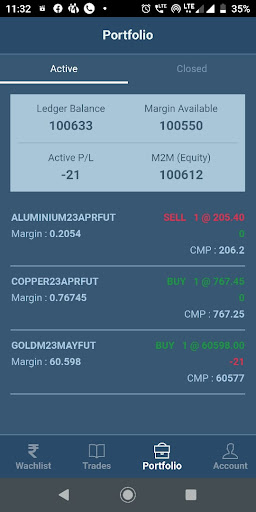 Tradewingss Screen 2