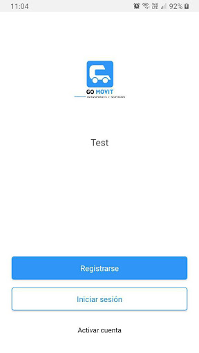 Android application Go Movit screenshort