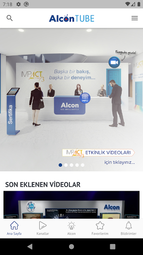 AlconTUBE Screen 3