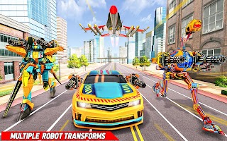 Ostrich Robot Car Transform Wars – Car Robot Games