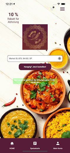 Android application Bombay Mirchi screenshort