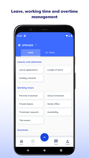 Android application XPRIMER 5.2 screenshort