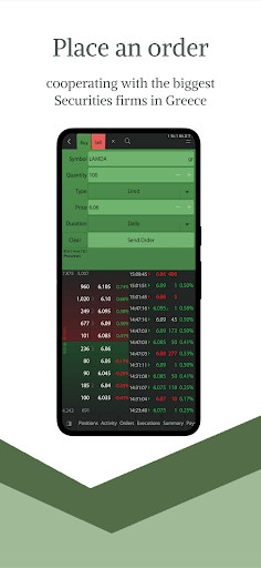 Pervanas ZTrade Screen 3