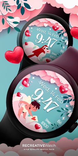 Android application Valentine's Day Cupid - Watch screenshort