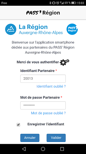 Partenaire PASS Région Screen 2