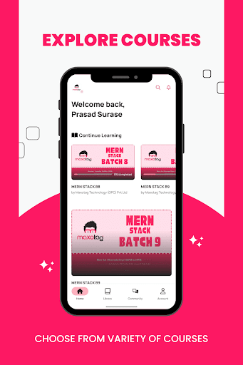 Android application MaxLMS - eLearning Platform! screenshort