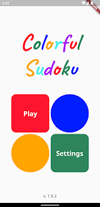 Colorful Sudoku