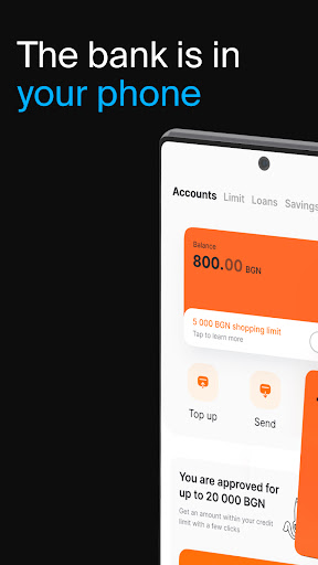 Android application tbi bank screenshort