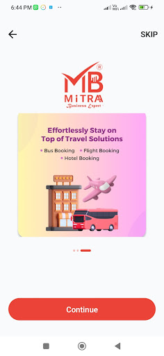 Android application MB MITRA- BUSINESS EXPERT screenshort