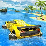 Cover Image of ดาวน์โหลด Water Surfer Floating Car Race  APK