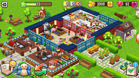 Food Street - Restaurant Game