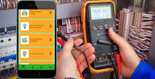 Android application How to use multimeter screenshort