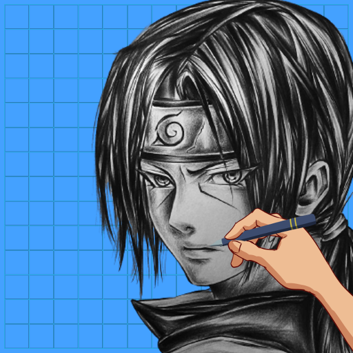 How to draw Itachi Uchiha - [ Naruto ] ✏️  channel: Easy