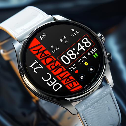 Key WF54 Digital Watch Face screenshot 8