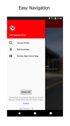 HHS Teacher Finder Screen 2
