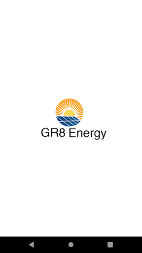 Android application GR8 Energy screenshort