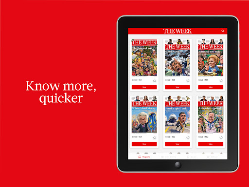 Screenshot of The Week magazine