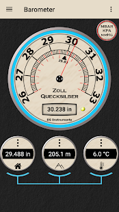 DS Barometer und Höhenmesser Screenshot