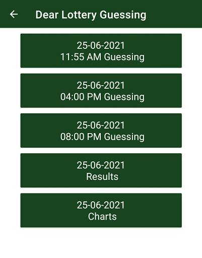 Kerala Dear all Lottery Result Screen 2