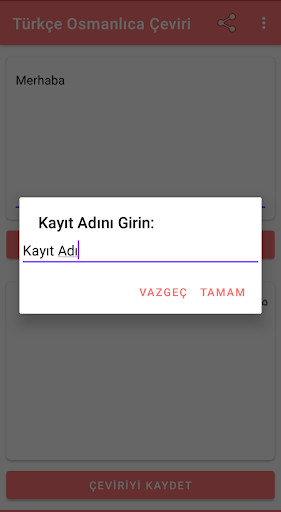 Türkçe Osmanlıca Çeviri Screen 3