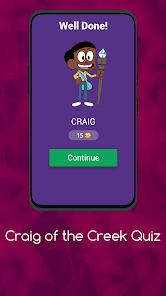 Craig of the Creek Quiz 10.1.6 APK + Mod (Free purchase) for Android