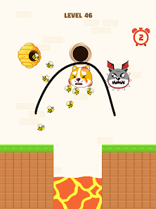 About: Save The Dogi 2 - Dog Bee Draw (Google Play version)