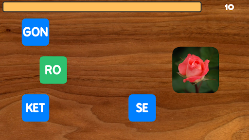 Schreiben mit Silben Screen 2