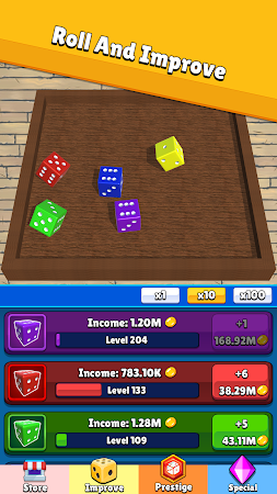 Game screenshot Idle Dice 3D: Random Roll 2024 mod apk