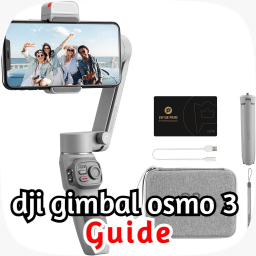 dji gimbal osmo 3 guide logo