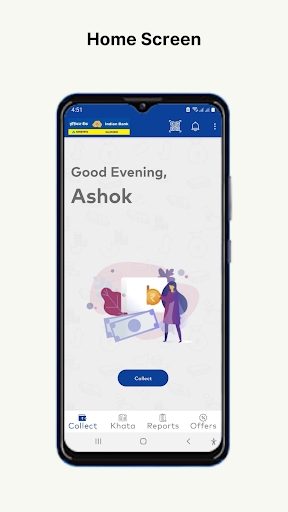 Android application Indian Bank SoftPoS screenshort