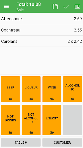 IncoPOS - Point of Sale Screen 3