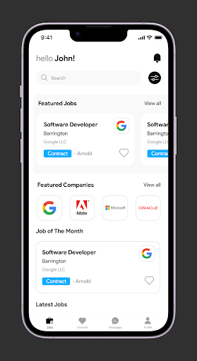 FocusedJOBS Screen 2