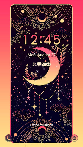 Android application 4K Wallpaper HD - Autumn Moon screenshort