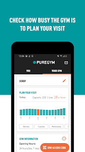 PureGym Screenshot