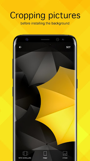 Screenshot of Yellow Wallpapers 4K