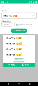 Text Repeater- Repeat Text 10k