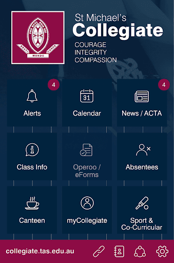 Android application St Michael's Collegiate screenshort