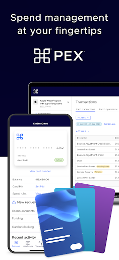 PEX: Simplify your spending Screenshot 1 - AppWisp.com