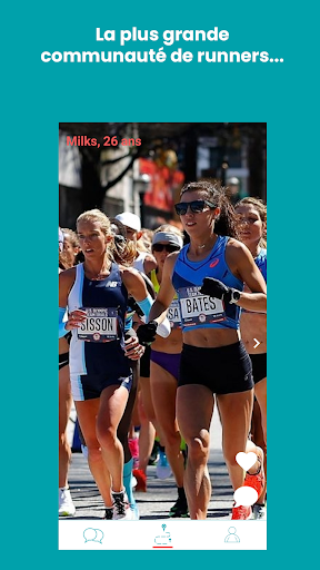 Sprint2Love, Running & Dating Screen 3