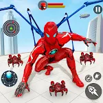Cover Image of Descargar Araña Cuerda Héroe Robot Juego 3D  APK